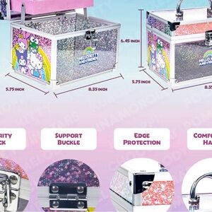 Hello Kitty and Friends Glitter Storage Box